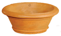 Thumbnail for Rolled Rim Oval Pot Cast Stone Outdoor Garden Planter Planter Tuscan 