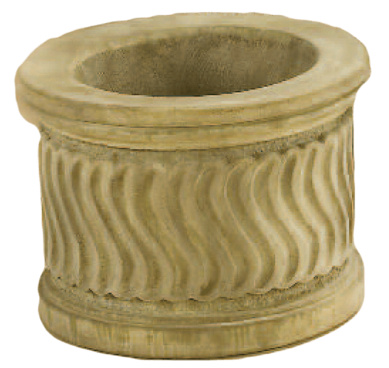 Scroll Planter Cast Stone Outdoor Garden Planter Planter Tuscan 