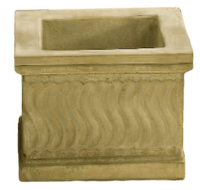 Thumbnail for Scroll Planter Cast Stone Outdoor Garden Planter Planter Tuscan 