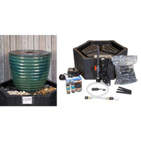 Thumbnail for Genova FNT2204 Ceramic Vase Complete Fountain Kit Vase Fountain Blue Thumb 