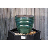 Thumbnail for Genova FNT2204 Ceramic Vase Complete Fountain Kit Vase Fountain Blue Thumb 
