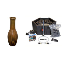 Thumbnail for Chianti FNT2214 Ceramic Vase Complete Fountain Kit Vase Fountain Blue Thumb 