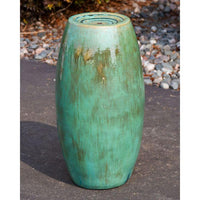 Thumbnail for Closed Top FNT2246 Ceramic Vase Complete Fountain Kit Vase Fountain Blue Thumb 