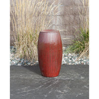 Thumbnail for Closed Top FNT2313 Ceramic Vase Complete Fountain Kit Vase Fountain Blue Thumb 
