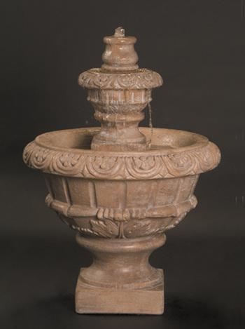 Roma Fountain, Small Fountain Fiore Stone 
