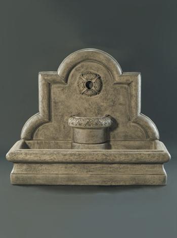 Rosette Wall Fountain Fountain Fiore Stone 