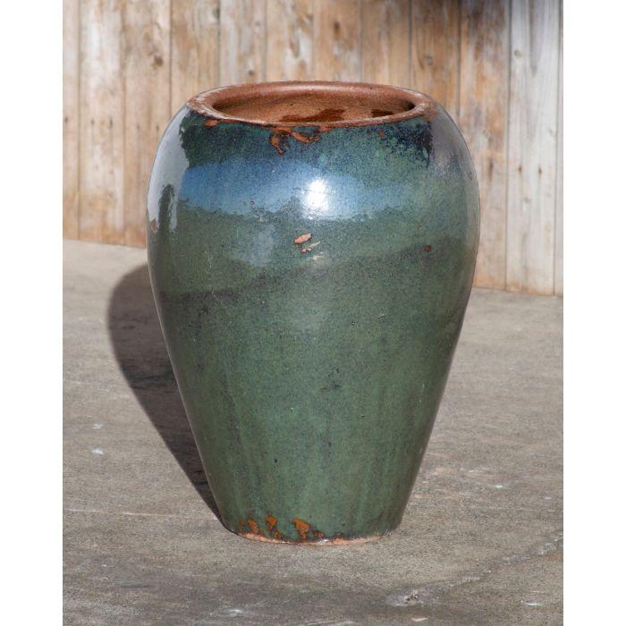 Tuscany FNT2369 Ceramic Triple Vase Complete Fountain Kit Vase Fountain Blue Thumb 