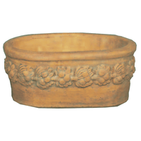 Thumbnail for Fruit Garland Cast Stone Outdoor Garden Planter Planter Tuscan 