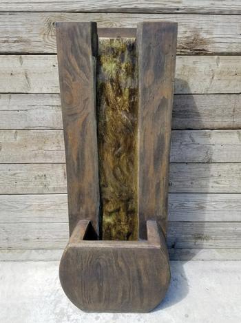 Madera Wall Fountain, Coffee Fountain Fiore Stone 