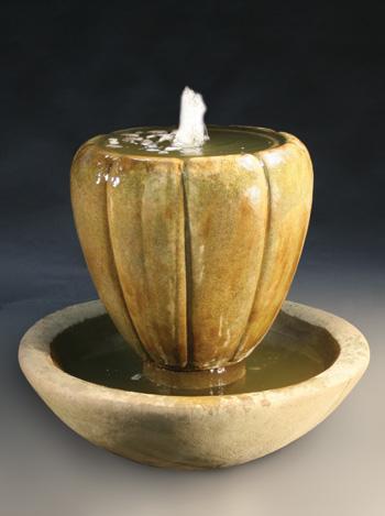 Tomika Urn Fountain, Large Fountain Fiore Stone 