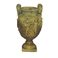 Thumbnail for Greco Roman Urn Cast Stone Outdoor Garden Planter Planter Tuscan 