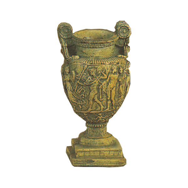 Greco Roman Urn Cast Stone Outdoor Garden Planter Planter Tuscan 