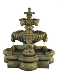 Thumbnail for Courtyard Lion Fountain Fountain Fiore Stone 