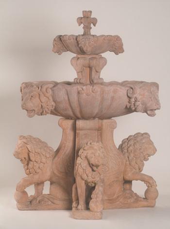 Large Lion Fountain for Pond Fountain Fiore Stone 