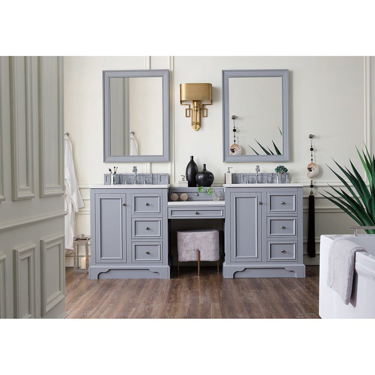 James Martin De Soto 82" Double Vanity Set Vanity James Martin 