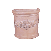 Thumbnail for Frutta Wall Pot Cast Stone Outdoor Garden Planter Planter Tuscan 