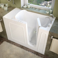 Thumbnail for MediTub 2653RWS Walk-In 26 x 53 Right Drain White Soaking Walk-In Bathtub Walk In Tubs MediTub 