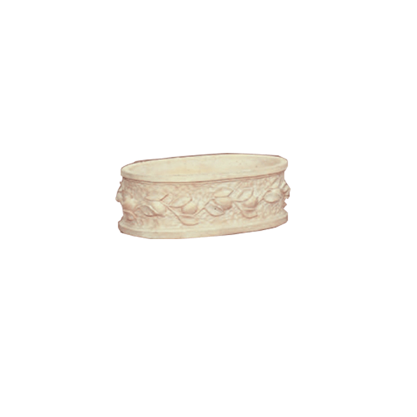 Deruta Lemon Cast Stone Outdoor Garden Planter Planter Tuscan 