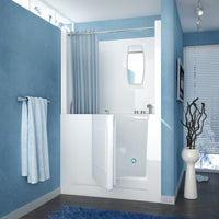 Thumbnail for MediTub 2747RWS Walk-In 27 x 47 Right Drain White Soaking Walk-In Bathtub Walk In Tubs MediTub 