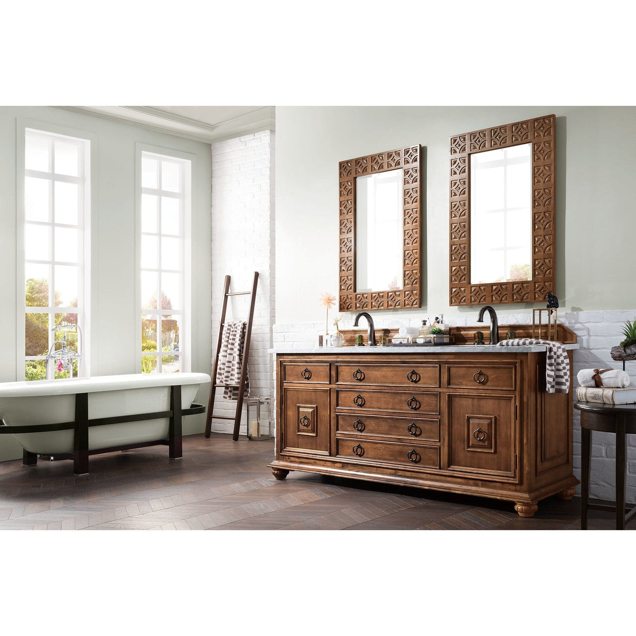 James Martin Mykonos 72" Double Vanity Vanity James Martin 
