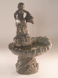 Thumbnail for Boy on Dolphins Fountain Fountain Fiore Stone 
