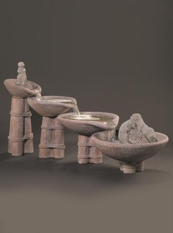 Otter Fountain Fountain Fiore Stone 
