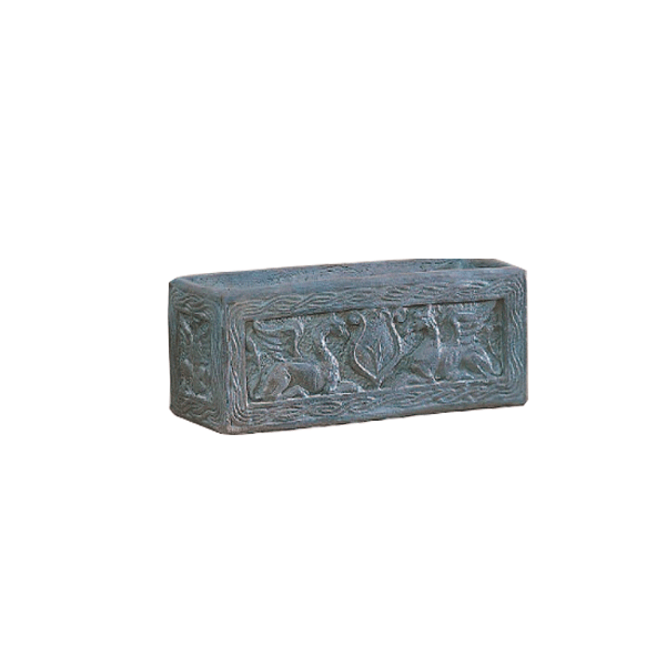 Medioevo Box Cast Stone Outdoor Garden Planter Planter Tuscan 