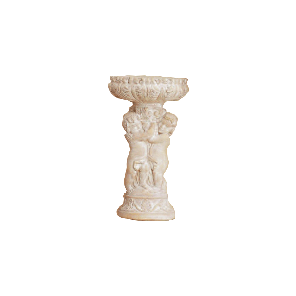 Putti Planter Planter or Bird Bath Cast Stone Outdoor Garden Planter Planter Tuscan 