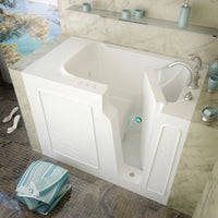 Thumbnail for MediTub Walk-In 29 x 52 Right Drain White Whirlpool Jetted Walk-In Bathtub Walk In Tubs MediTub 