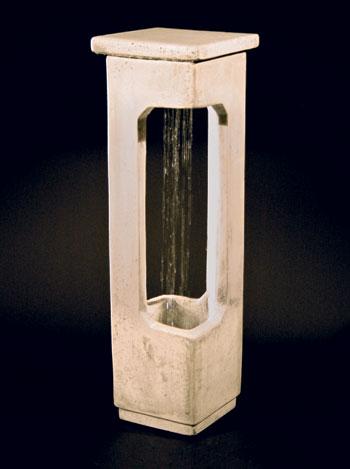 Small Square Rain Fountain Fountain Fiore Stone 