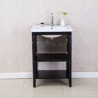 Thumbnail for Eviva Tiblisi 24″ Modern/Transitional Bathroom Vanity with White Porcelain Sink Vanity Eviva 