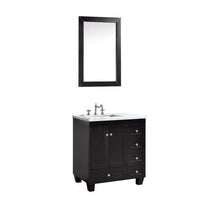 Thumbnail for Eviva Acclaim 28″ Transitional Bathroom Vanity w/ White Carrara Top Vanity Eviva 