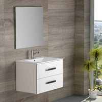 Thumbnail for Eviva Astoria 32″ White Modern Bathroom Vanity with White Integrated Porcelain Sink Vanity Eviva 