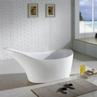 Thumbnail for Eviva Lisa Free Standing 67″ Acrylic Bathtub Bathroom Vanity Eviva 