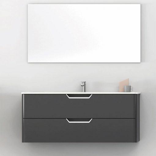 Eviva Hayat 24″ Modern Wallmount Bathroom Vanity with White Integrated Porcelain Sink Vanity Eviva 