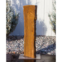 Thumbnail for Real Stone Fountains BTTBK048 Darkwood Sandstone Artisan Rock Fountain Fountain Blue Thumb 