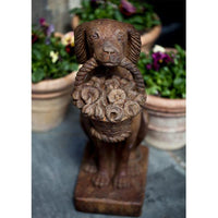 Thumbnail for Campania International Vintage Dog with Basket Stone Series Campania International 