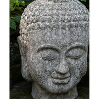 Thumbnail for Campania International Glazed Terra cotta Angkor Buddha Head Statuary Campania International 