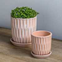 Thumbnail for Campania International Parabola Planter Urn/Planter Campania International Shell Pink 