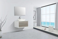 Thumbnail for Eviva Santa Monica 30″ Wall Mount Bathroom Vanity w/ Solid Surface Sink Vanity Eviva 