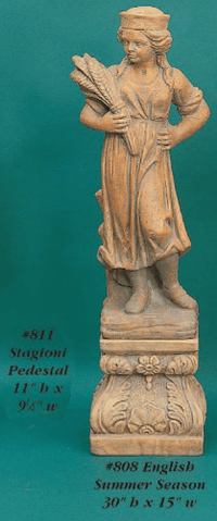 Thumbnail for English Summer Season Cast Stone Outdoor Asian Collection Statues Tuscan 
