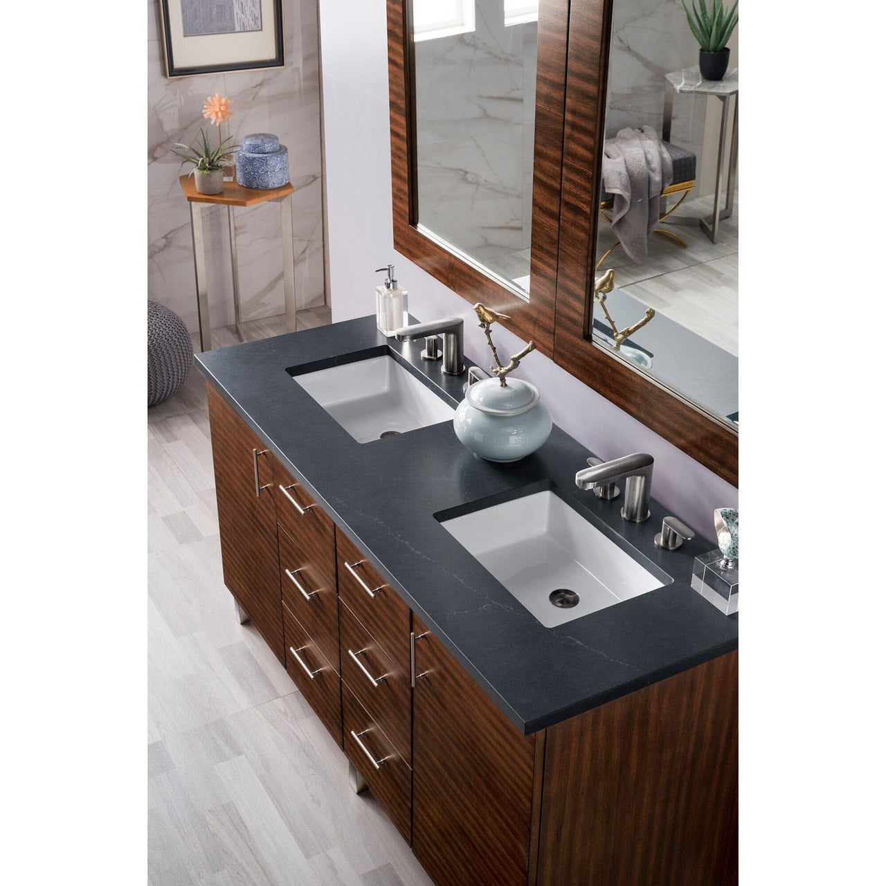 James Martin Metropolitan 60" Double Vanity Vanity James Martin 