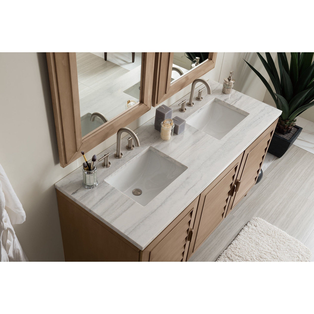 James Martin Portland 60" Double Vanity Vanity James Martin 