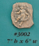 Spring Angel Ruin Plaque Cast Stone Outdoor Asian Collection Accessories Tuscan 