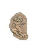 Thumbnail for Flute Angel Ruin Plaque Cast Stone Outdoor Asian Collection Accessories Tuscan 