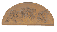 Thumbnail for Michaelangelo Angels Plaque Cast Stone Outdoor Asian Collection Wall Ornament Tuscan 
