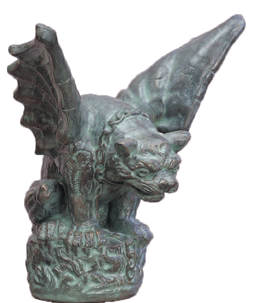 Florentine Gargoyle Large Cast Stone Outdoor Asian Collection Statues Tuscan 