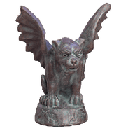 Thumbnail for Florentine Gargoyle Medium Cast Stone Outdoor Asian Collection Statues Tuscan 