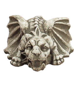 Dragon Gargoyle Cast Stone Outdoor Asian Collection Statues Tuscan 