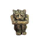 Thumbnail for Mini Gothic Gargoyle Cast Stone Outdoor Asian Collection Statues Tuscan 